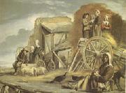 Louis Le Nain The Cart or the Return from Haymaking (mk05) oil painting